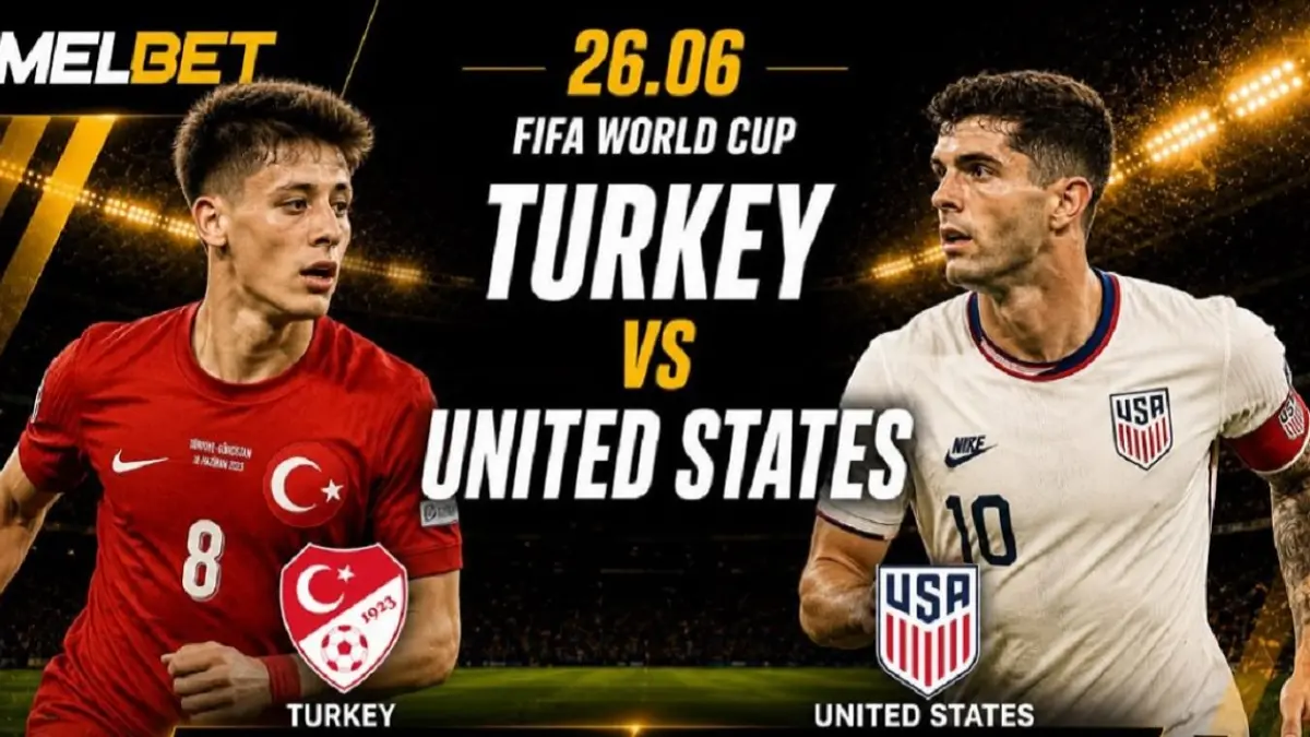 Timnas Turki dijadwalkan menghadapi Amerika Serikat di Los Angeles Stadium pada matchday ketiga penyisihan Grup D Piala Dunia FIFA 2026, Jumat (26/6/2026) pagi WIB. (Sumber: predictions.xpertstats.com)