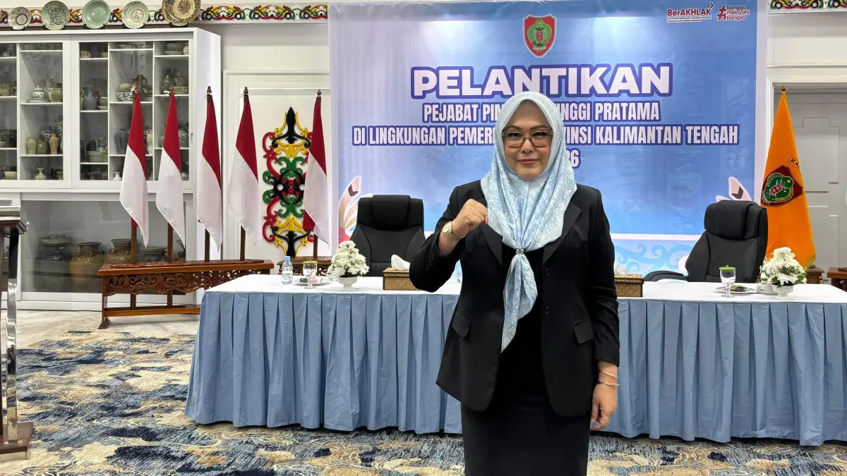 Adiah Chandra Sari jadi Kadiskominfosantik.(Rifqi/kaltengpos.jawapos.com)
