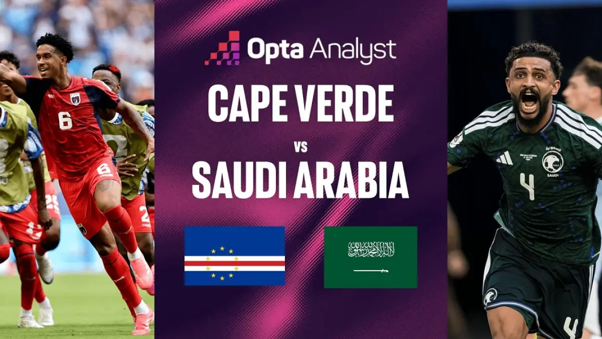 Timnas Tanjung Verde bersiap menjajal kekuatan Arab Saudi di NRG Stadium, Houston pada matchday pamungkas penyisihan Grup H Piala Dunia FIFA 2026, Sabtu (27/6/2026) pagi WIB. (Sumber: theanalyst.com)