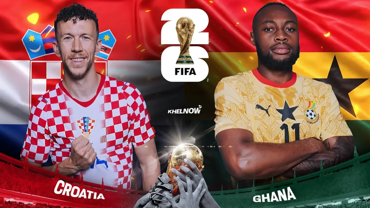 Timnas Kroasia dijadwalkan menghadapi Ghana di Lincoln Financial Field, Philadelphia pada matchday ketiga penyisihan Grup L Piala Dunia FIFA 2026, Minggu (28/6/2026) dini hari WIB. (Sumber: khelnow.com) 