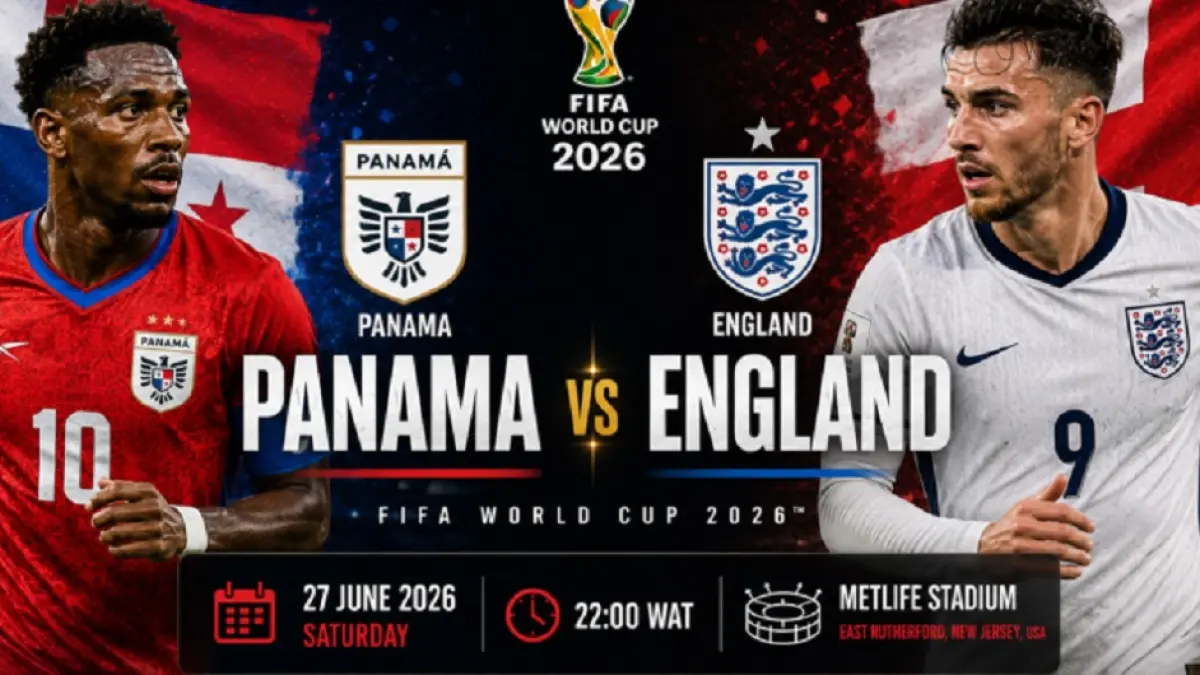 Timnas Panama dijadwalkan menghadapi Inggris di MetLife Stadium, New Jersey pada matchday pamungkas penyisihan  Grup L Piala Dunia FIFA 2026, Minggu (28/6/2026) dini hari WIB. (Sumber: matchpreview.com.ng)