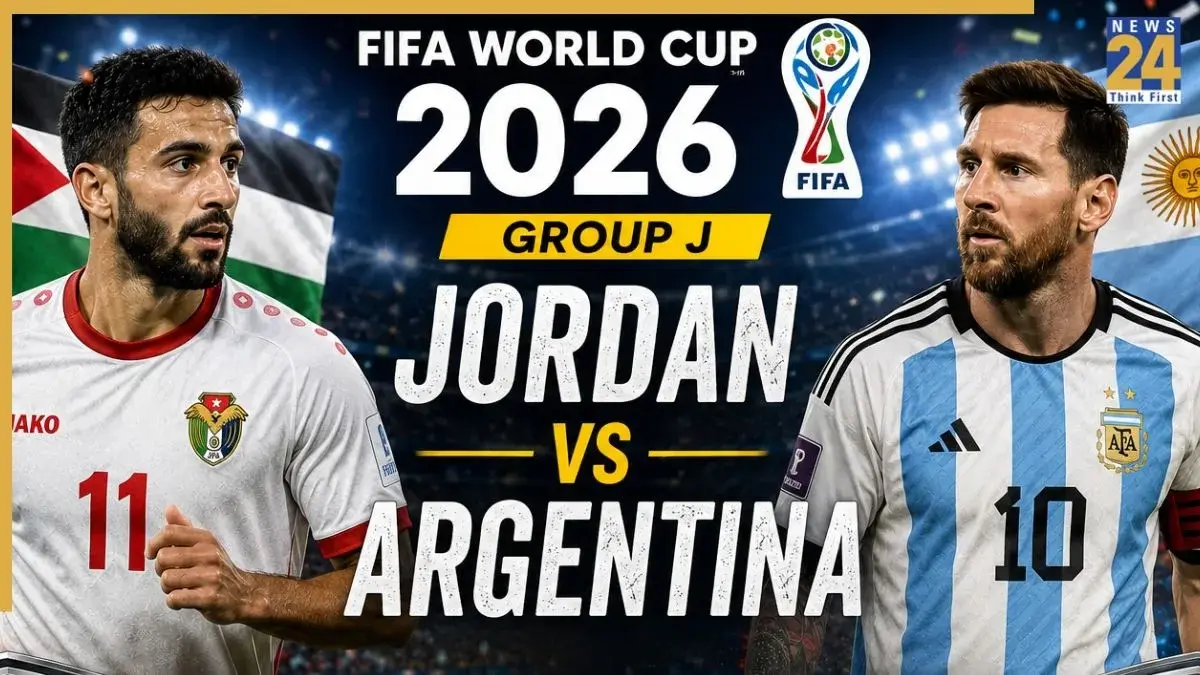 Timnas Yordania bersiap menjajal kekuatan Argentina di Dallas Stadium pada matchday pamungkas penyisihan Grup J Piala Dunia FIFA 2026, Minggu (28/6/2026) pagi WIB. (Sumber: news24online.com) 