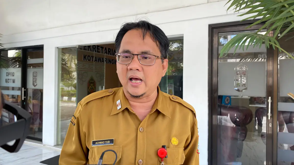 Kepala DPPPAPPKB Kotim, Achmad Yusi