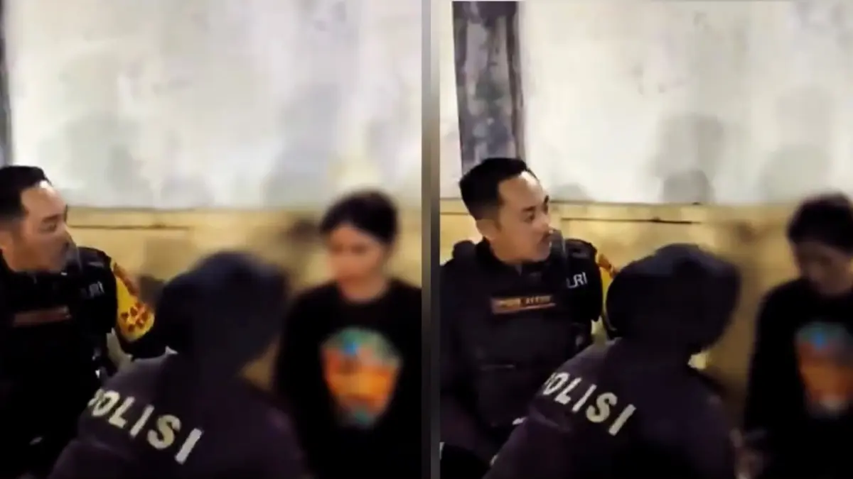 Remaja perempuan disekap pacar.(Screenshoot)