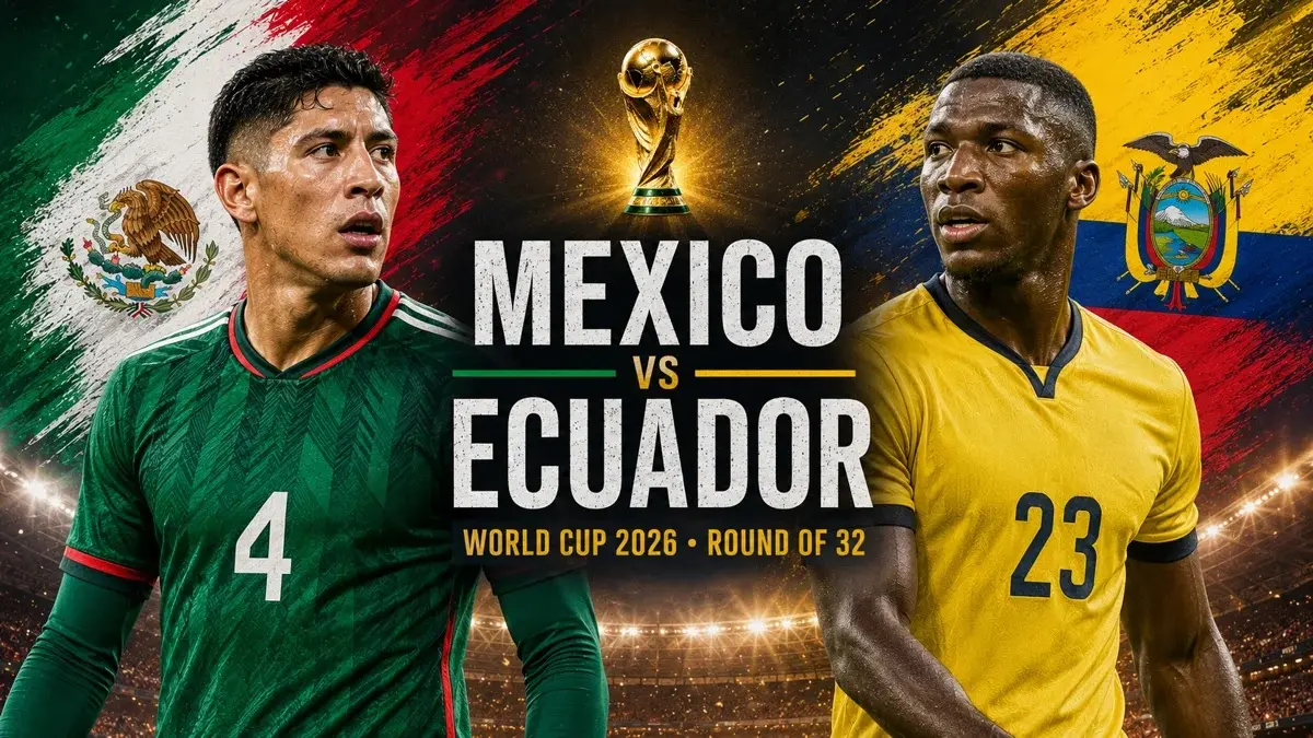 Timnas Meksiko dijadwalkan menghadapi Ekuador di Stadion Azteca, Mexico City memperebutkan satu tiket babak 16 Besar Piala Dunia FIFA 2026, Rabu (1/7/2026) pagi WIB. (Sumber: soccerherald.com)