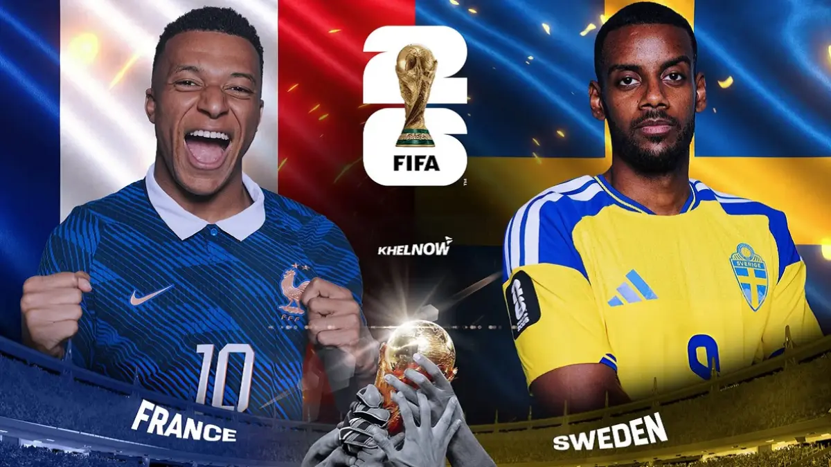 Timnas Prancis dan Swedia akan beradu kekuatan dan taktik di New York New Jersey Stadium (MetLife Stadium), East Rutherford, memperebutkan satu tiket ke babak 16 Besar Piala Dunia FIFA 2026, Rabu (1/7/2026) dini hari WIB. (Sumber: khelnow.com)