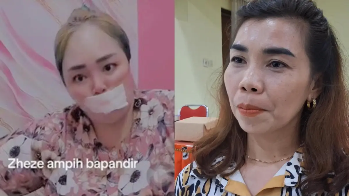 Ius Praptani Asi berencana melaporkan Zheze Galuh ke Kedamangan Jekan Raya.(Agus Pramono/Kaltengpos.jawapos.com)