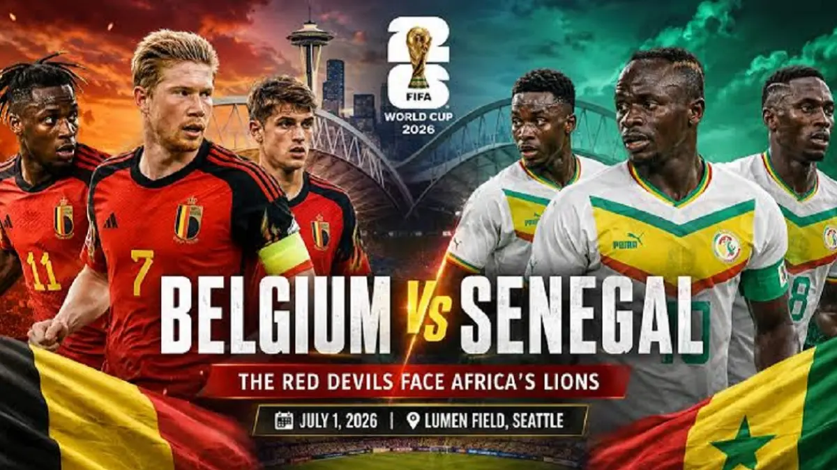 Timnas Belgia dijadwalkan menghadapi Senegal di Seattle Stadium untuk memperebutkan satu tiket menuju babak 16 Besar Piala Dunia FIFA 2026, Kamis (2/7/2026) dini hari WIB. (Sumber: goalverdict.com)