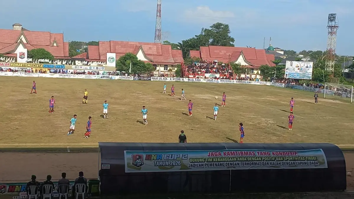 Pertandingan HNR Cup.(Miftah/kaltengpos.jawapos.com)