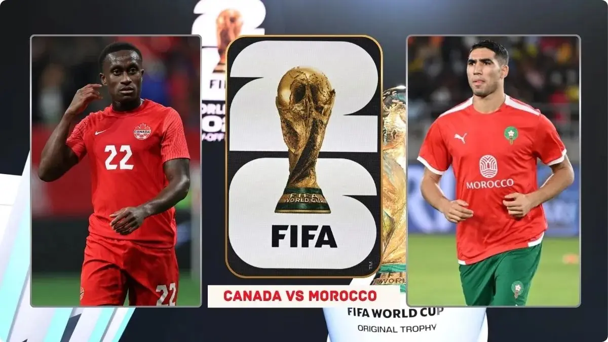 Timnas Kanada bersiap menjajal kekuatan Maroko di NRG Stadium, Houston pada babak 16 Besar Piala Dunia FIFA 2026, Minggu (5/7/2026) dini hari WIB. (Sumber: fifaworldcupnews.com) 