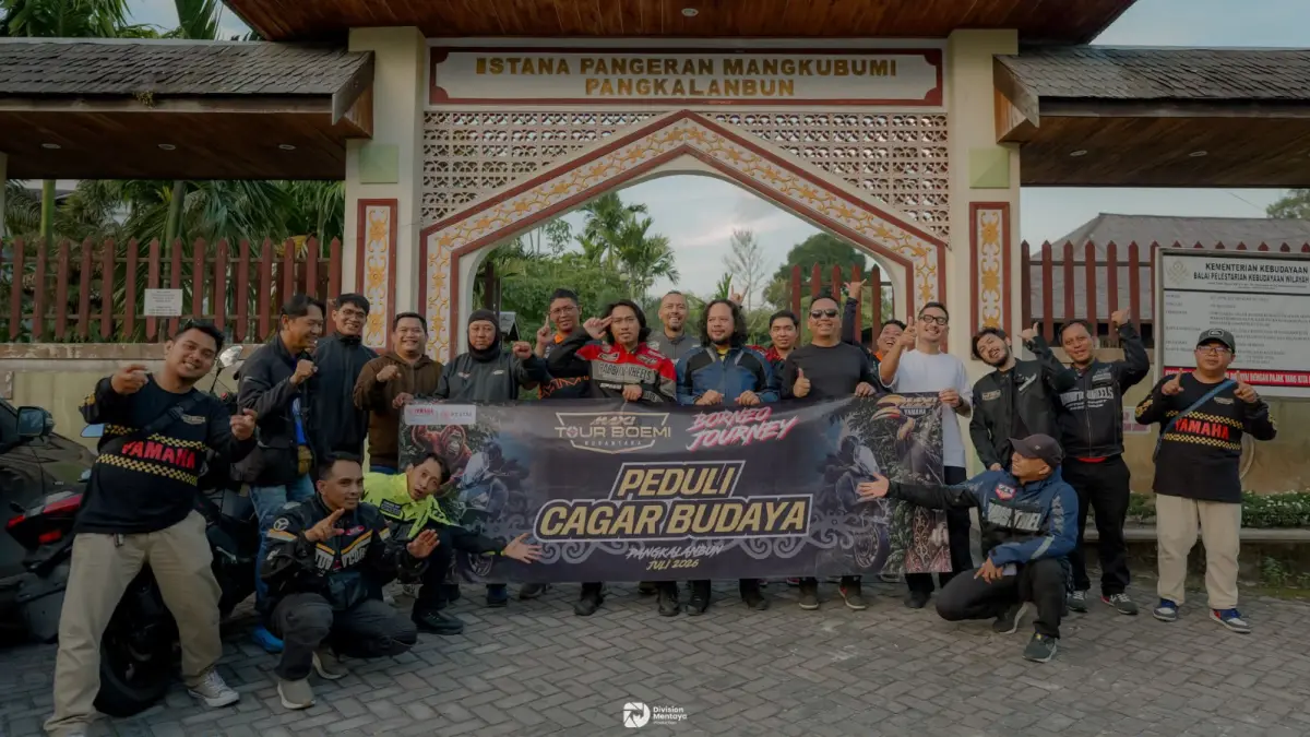 Maxi Tour Boemi Nusantara memasuki etape ketujuh dengan menempuh rute Sampit–Pangkalan Bun, Sabtu (4/7/2026).(Yamaha)
