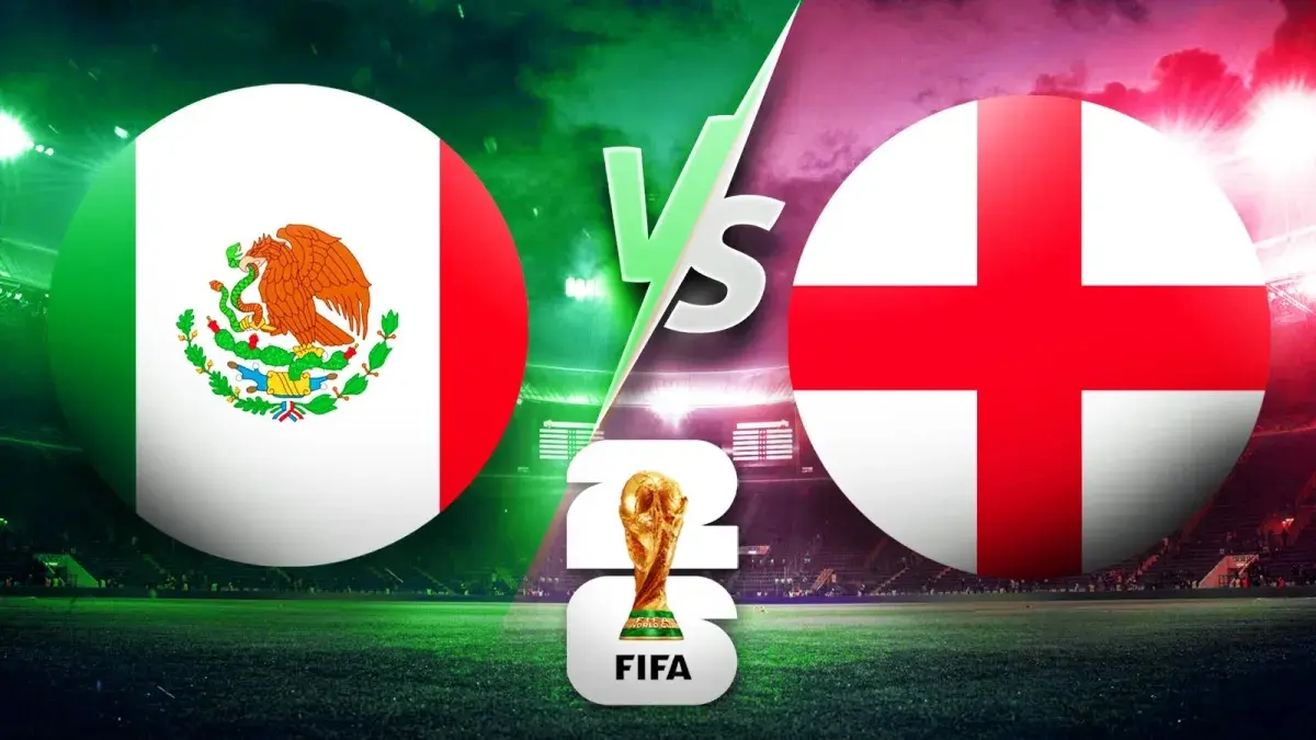 Timnas Meksiko bersiap menjajal kekuatan Timnas Inggris di Mexico City Stadium pada babak 16 Besar Piala Dunia FIFA 2026, Senin (6/7/2026) pagi WIB. (Sumber: clutchpoints.com)