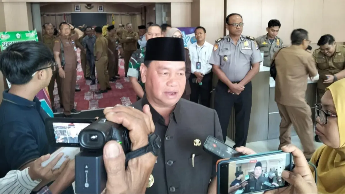 Bupati Kotim soal pemadaman bergilir.(Miftah/kaltengpos.jawapos.com)