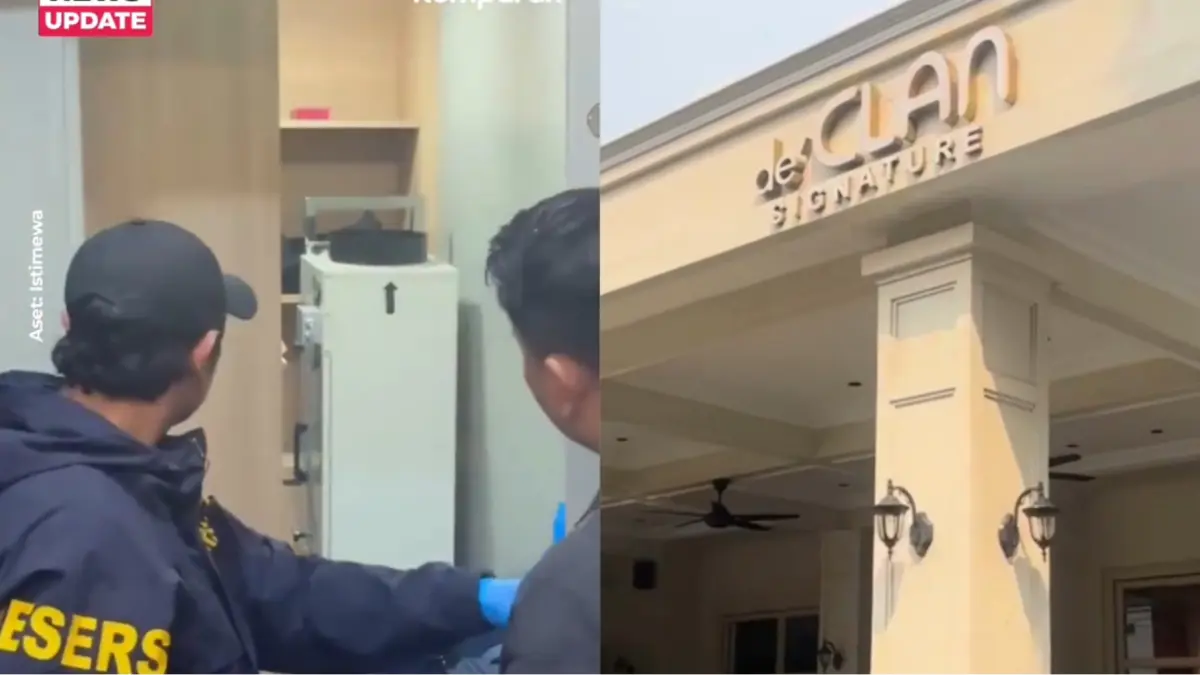 Polisi temukan brankas barang berharga di Cafe de