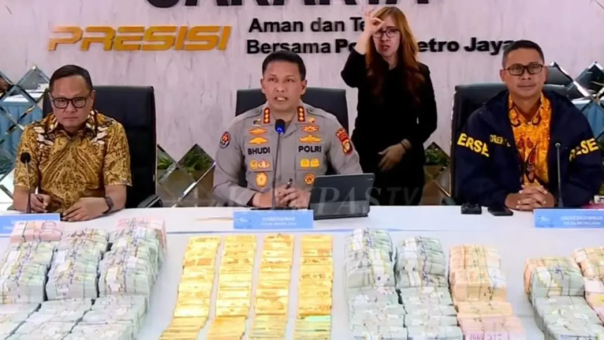 Daftar sitaan temuan di rumah Jampidsus Kejagung.