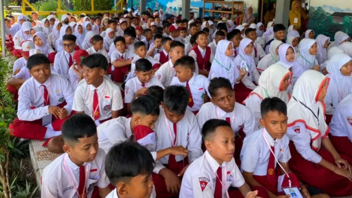 MPLS di salah satu sekolah di Sampit.(Miftah/kaltengpos.jawapos.com)