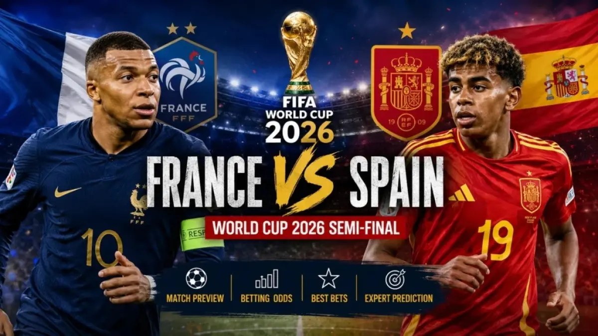 AT&T Stadium di Arlington akan menjadi saksi bisu duel sengit Timnas Prancis vs Spanyol dalam memperebutkan satu tiket final Piala Dunia FIFA 2026, Rabu (15/7/2026) pukul 02.00 WIB.   (Sumber: nobullbetting.co.za)