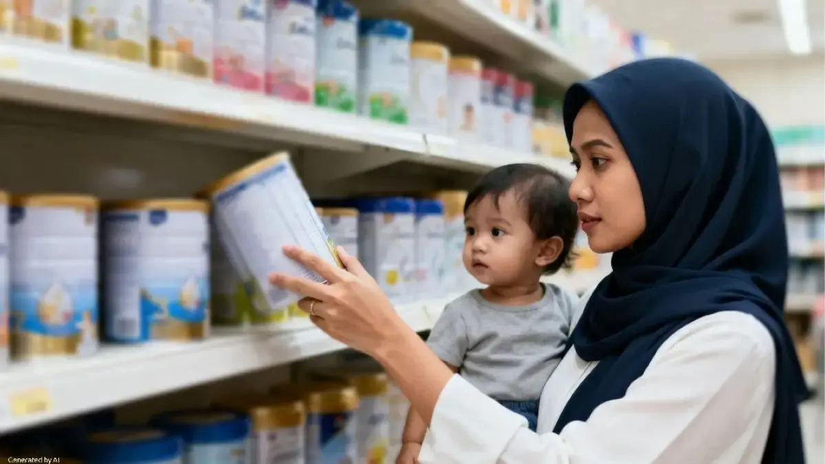 Ilustrasi orang tua perlu lebih cermat saat memilih susu untuk anak. (Istimewa)