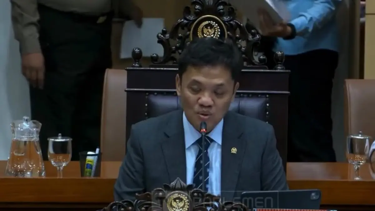 Ketua Komisi III DPR RI Habiburokhman soal RUU Perampasan Aset.(YouTube)