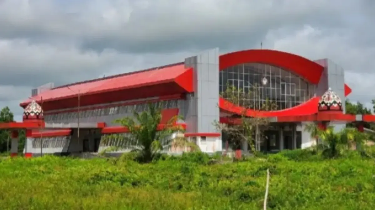 Gedung Fasilitas Expo Sampit.(Facebook)