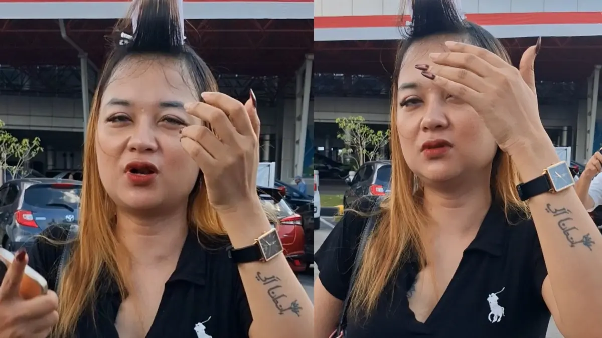 Intan, mantan istri Bio.(Agus Pramono/kaltengpos.jawapos.com)