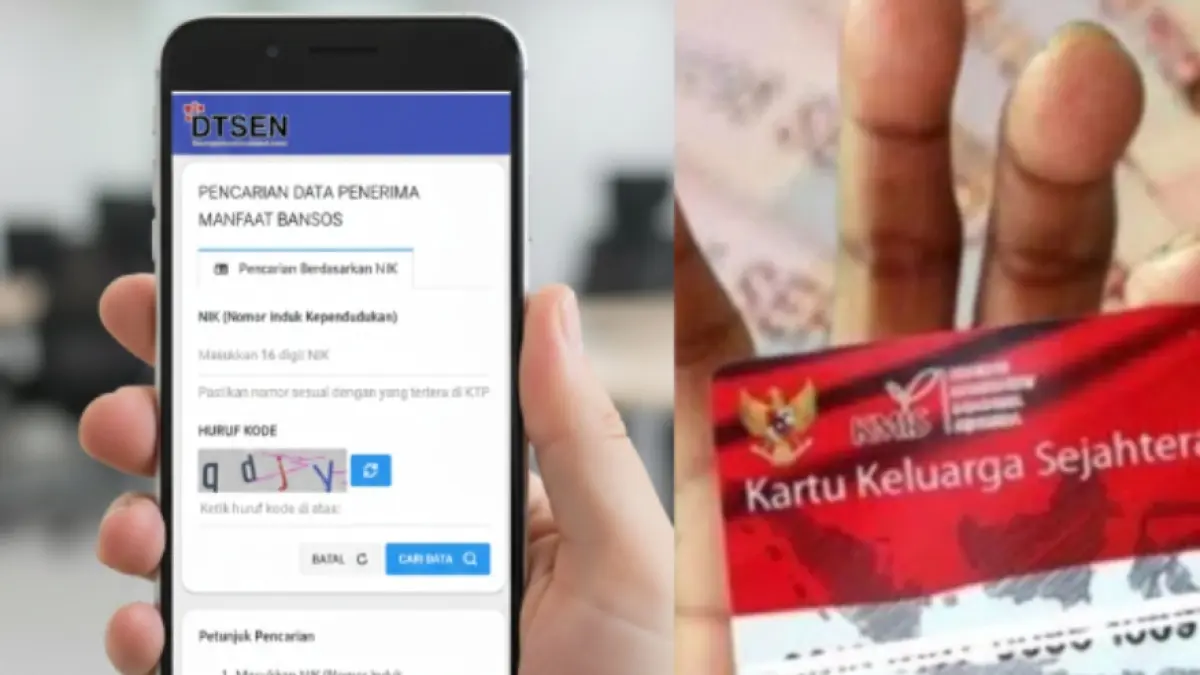 Cara Daftar bansos dan cek Desil.(ilustrasi)