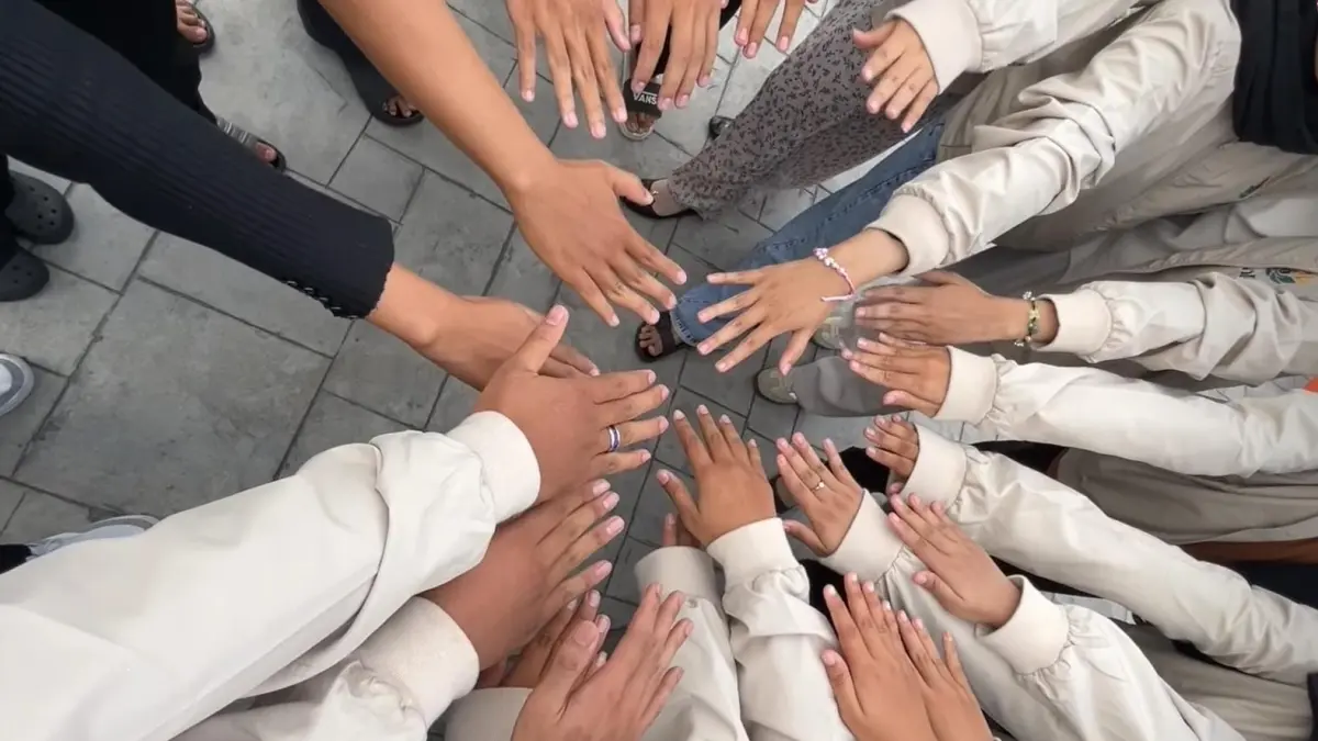 Kekompakan mahasiswa UIN yang akan menjalani KKN di Lamandau.(Instagram)