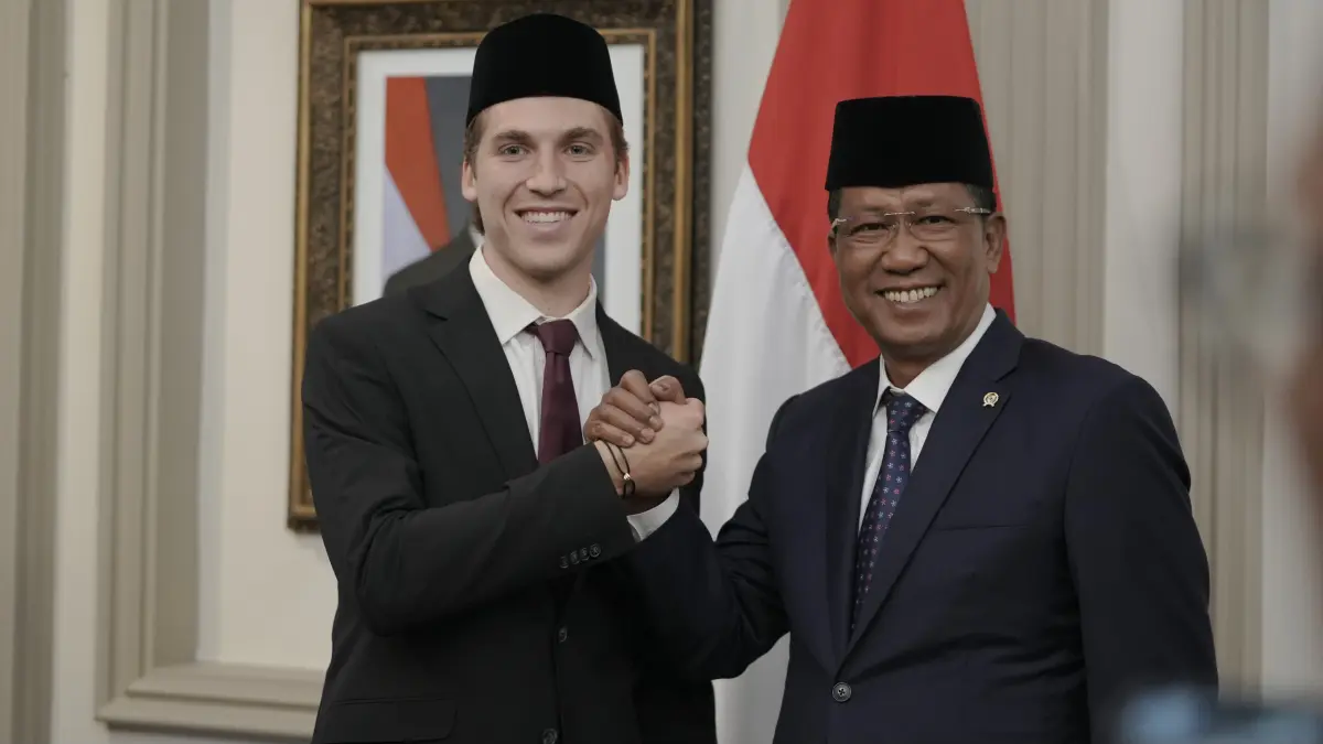 Pesepak bola asal Hawaii, Amerika Serikat, Luke Anthony Vickery.(Humas)