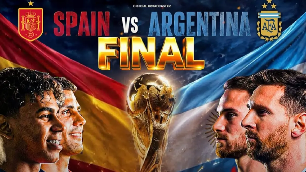 Timnas Spanyol dan Argentina akan bertarung di laga final Piala Dunia 2026 untuk memperebutkan trofi juara dunia. Partai puncak ini menjadi final ideal yang dinantikan para pencinta sepak bola sejagat. (Sumber: premiumtimesng.com)