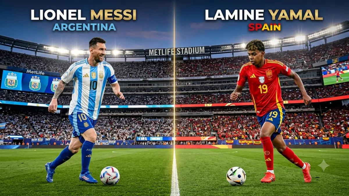 Laga Final Piala Dunia FIFA 2026 menjadi pertandingan paling bergengsi sepanjang sejarah Piala Dunia karena merupakan duel impian yang mempertemukan dua tim terbaik di dunia. Tak heran jika tiket nonton pun dibanderol hingga setengah miliar rupiah. (Sumber: infosport.co) 