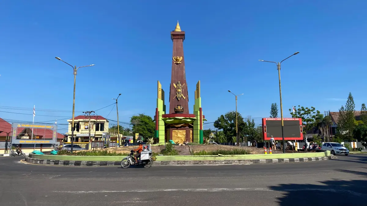 Kabupaten Kotim masih terjadi karhutla. BMKG sebut puncak kemarau September.(Miftah/kaltengpos.jawapos.com)