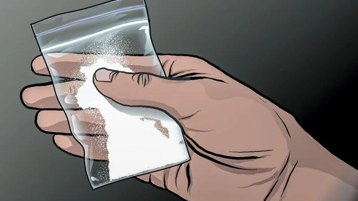 Ilustrasi sabu.