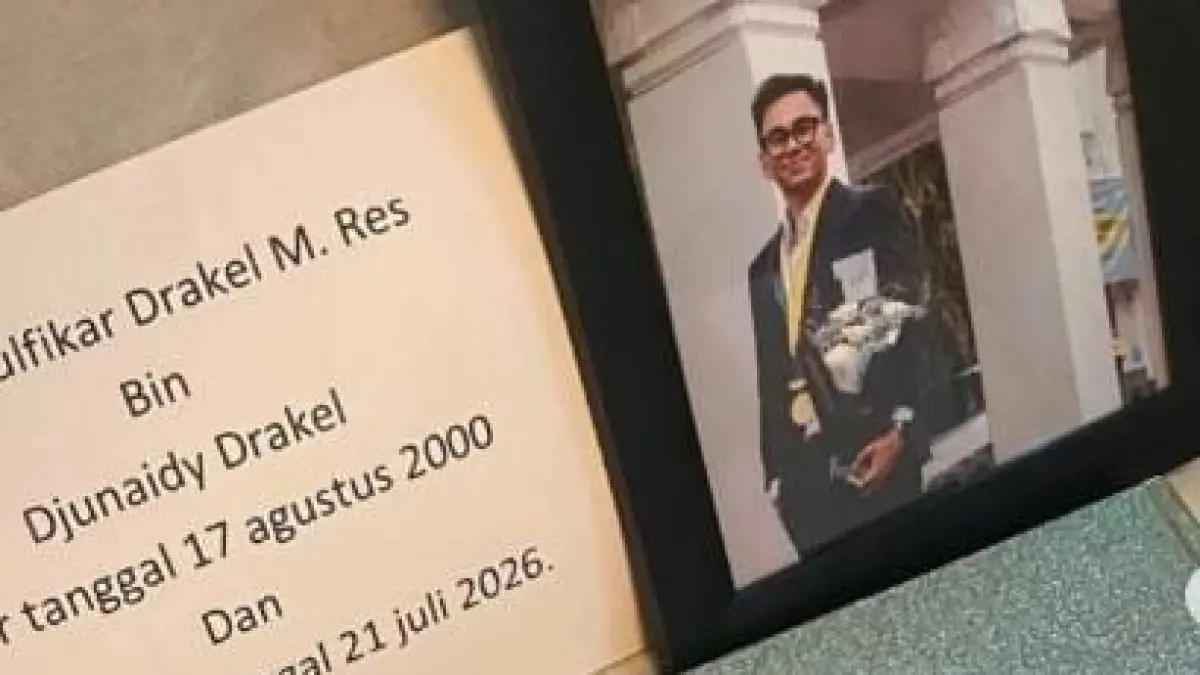 Dokter muda Muhammad Zulfikar Drakel