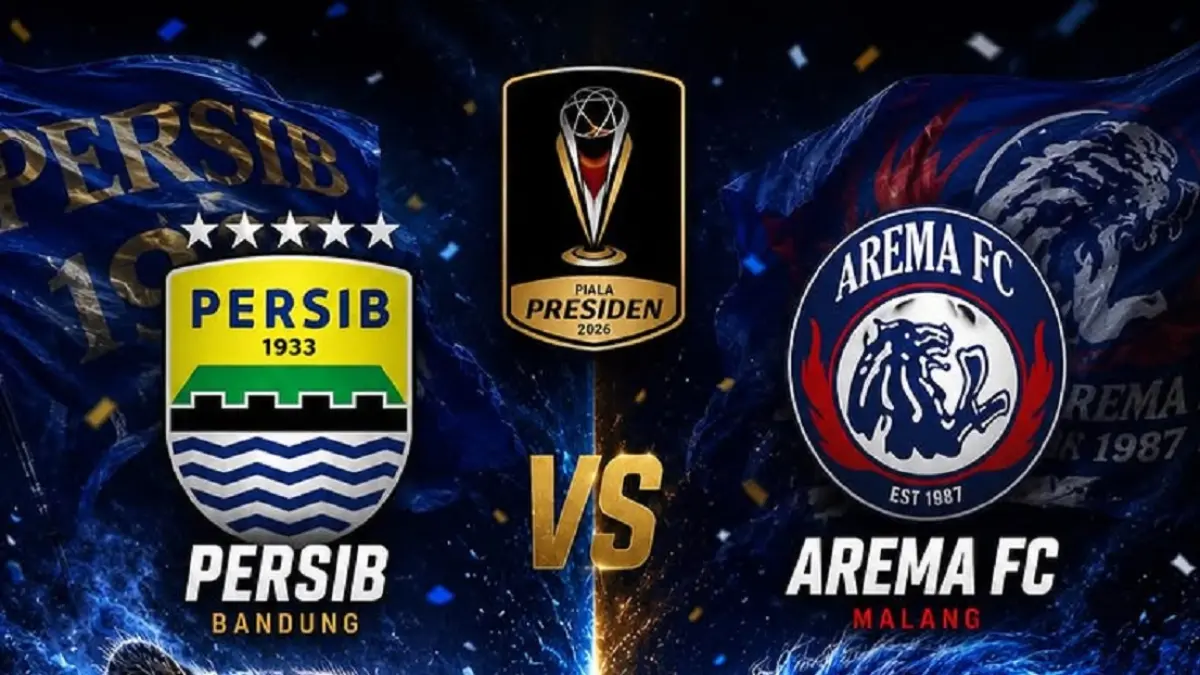 Persib Bandung akan menjajal kekuatan Arema FC di Stadion Si Jalak Harupat pada matchday perdana penyisihan Grup A Piala Presiden 2026, Sabtu (25/7/2026) malam WIB. (Sumber: Instagram @blue.football33) 