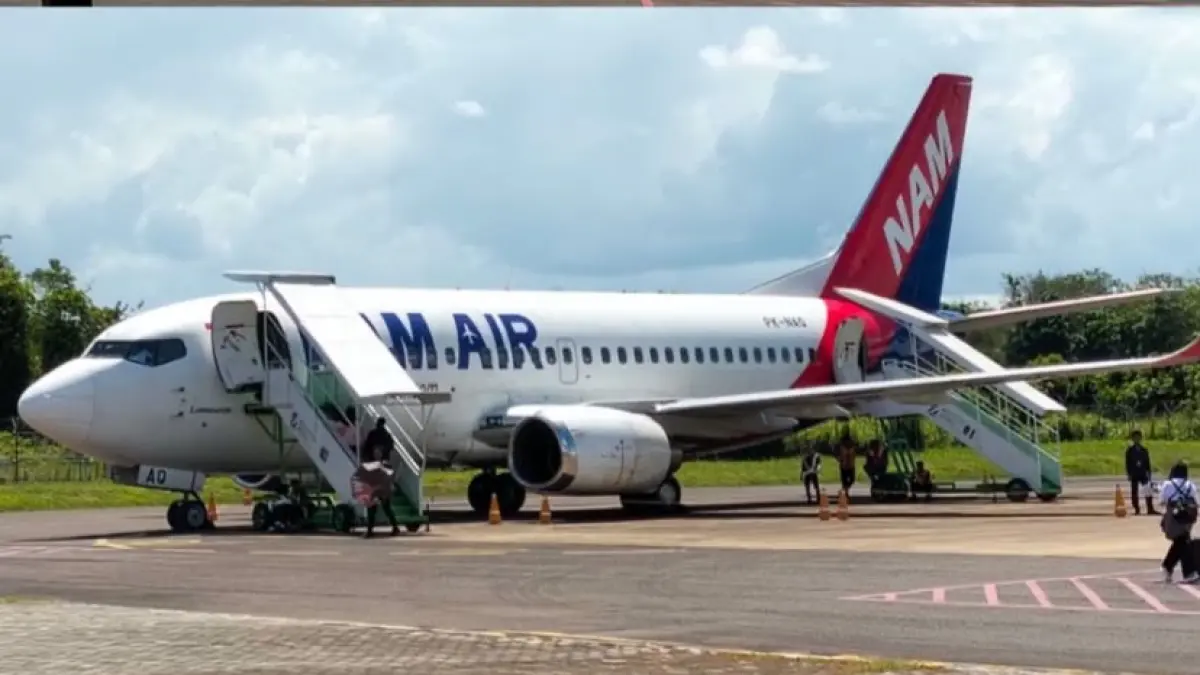 NAM Air berenti operasi rute Jakarta Sampit.(Miftah/kaltengpos.jawapos.com)