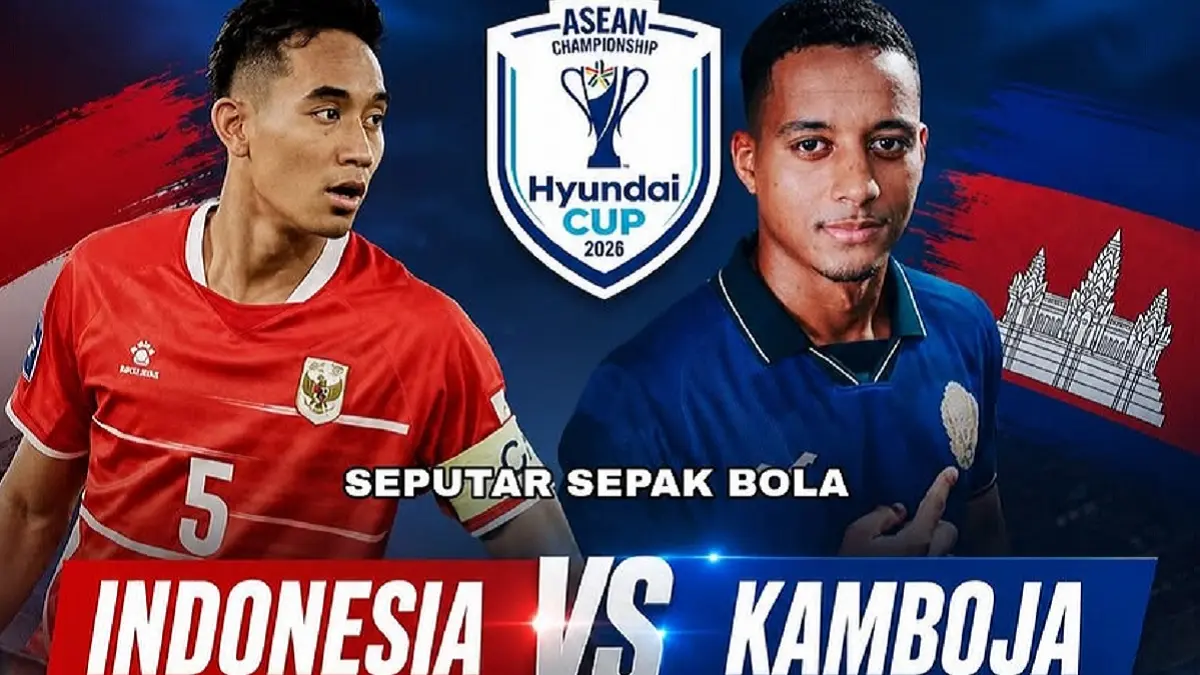 Timnas Indonesia akan memulai perjuangan di Piala AFF 2026 dengan menjajal kekuatan Kamboja di Stadion Pakansari, Kabupaten Bogor, Senin (27/7/2026) pukul 20.30 WIB. (Sumber: Instagram @kconk_arie)