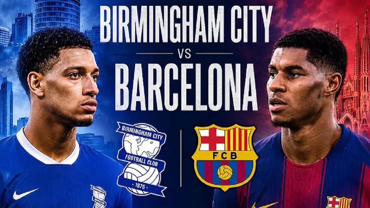 Birmingham City akan menjajal kekuatan Barcelona di Stadion St Andrew