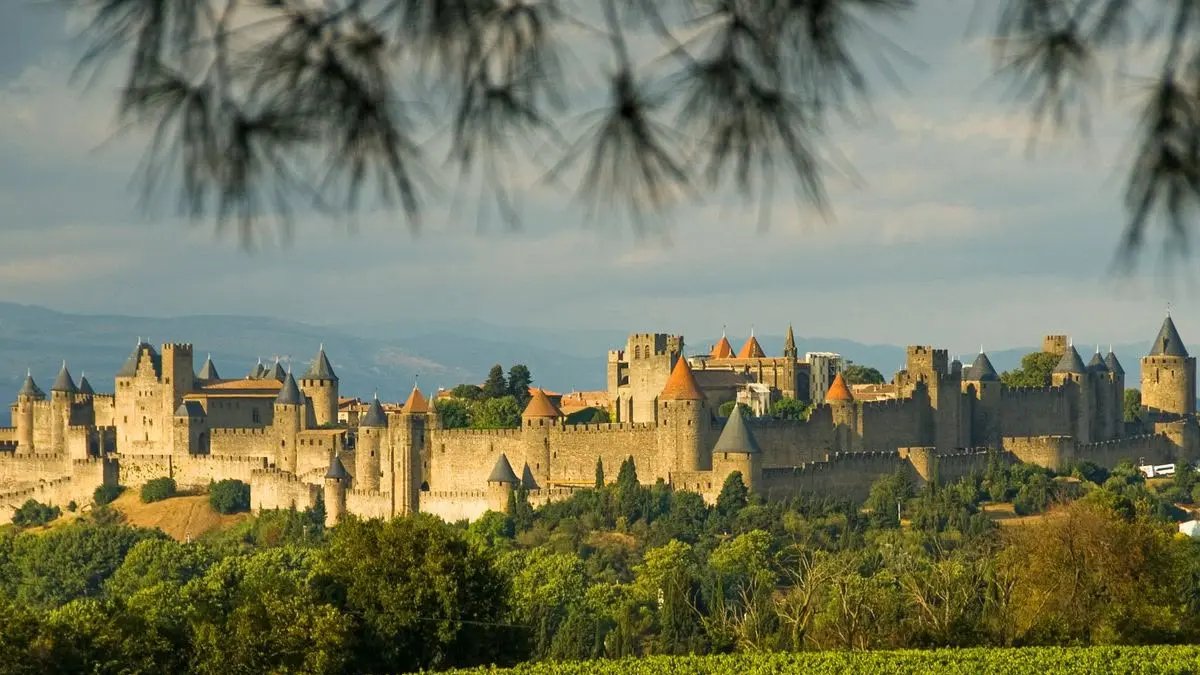 Carcassonne di Prancis menjadi salah satu tempat yang diakui UNESCO.(Instagram)
