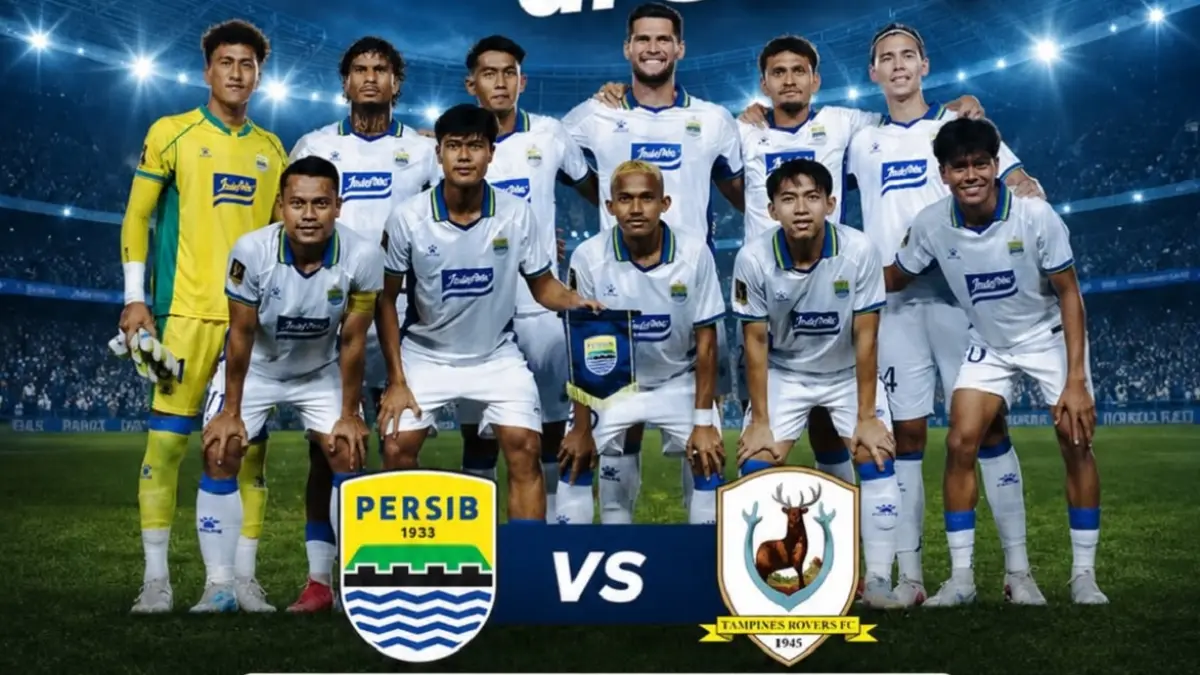Persib Bandung akan menghadapi Tampines Rovers di Stadion Si Jalak Harupat, Kabupaten Bandung pada matchday terakhir penyisihan Grup A Piala Presiden 2026, Jumat (31/7/2026) malam WIB. (Sumber: Instagram @sunnyrestocafe) 