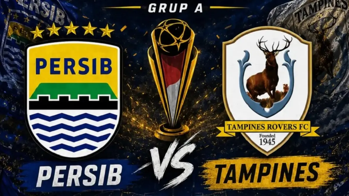 Persib Bandung akan menjajal kekuatan Tampines Rovers di Stadion Si Jalak Harupat, Kabupaten Bandung pada lanjutan penyisihan Grup A Piala Presiden 2026, Jumat (31/7/2026) malam WIB. (Sumber: Instagram @vikingkundur) 