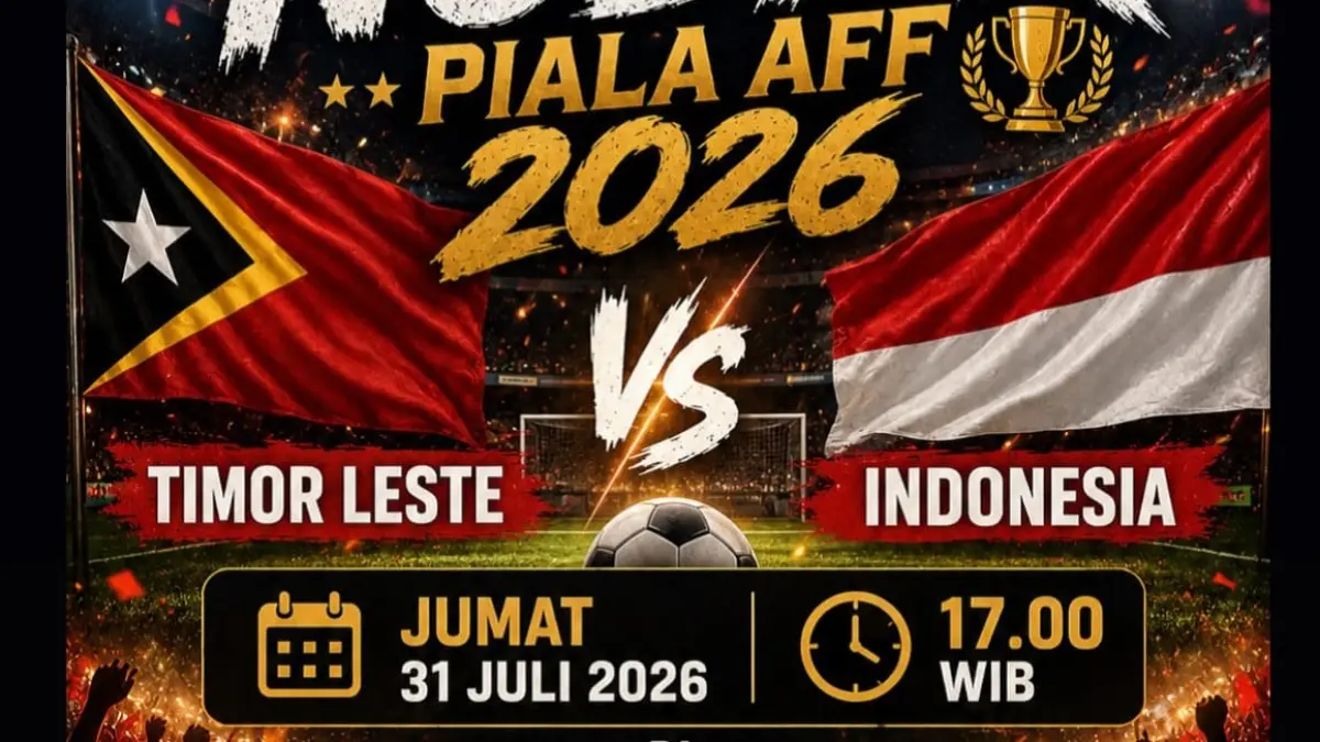 Timnas Timor Leste dan Indonesia akan saling berebut tiga poin krusial di Chonburi Stadium, Thailand pada lanjutan penyisihan Grup A Piala AFF 2026, Jumat (31/7/2026) sore WIB. (Sumber: Instagram @pempek_karma dan edwin.cokelat)