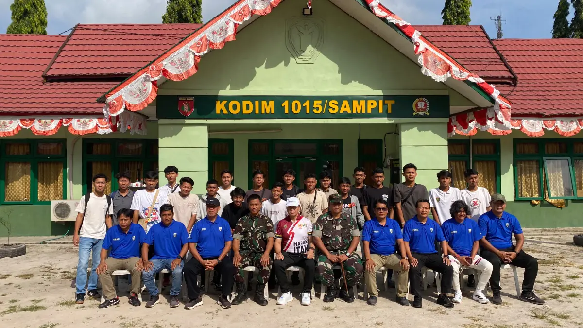 Tim Sepak Bola Kotim bersiap ikuti Piala Gubernur Kalteng.(Miftah/kaltengpos.jawapos.com)