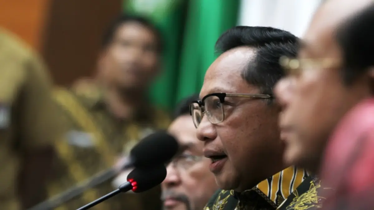 Menteri Dalam Negeri Tito Karnavian. (Dery Ridwansah/ JawaPos.com)