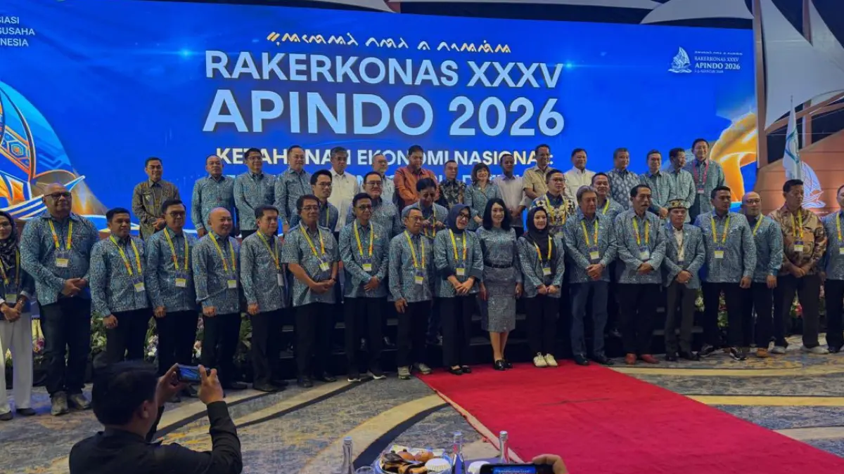 Menkum dialog bersama Asosiasi Pengusaha Indonesia.(Humas)