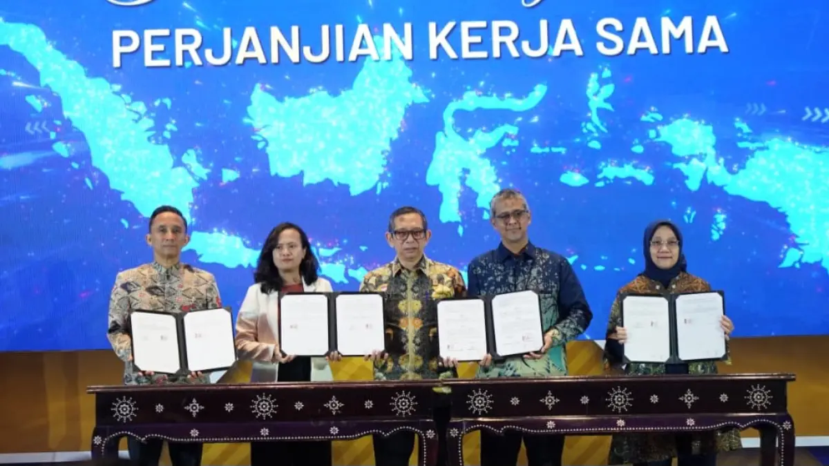 Perjanjian kerja sama DJKI.(Humas)