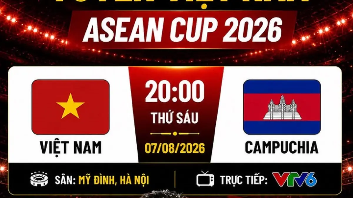 Timnas Vietnam bersiap menjajal kekuatan Kamboja di Stadion Nasional Mỹ Đình, Hanoi pada lanjutan penyisihan Grup A Piala AFF 2026, Jumat (7/8/2026) malam WIB. (Sumber: Instagram @arenaverse_95)
