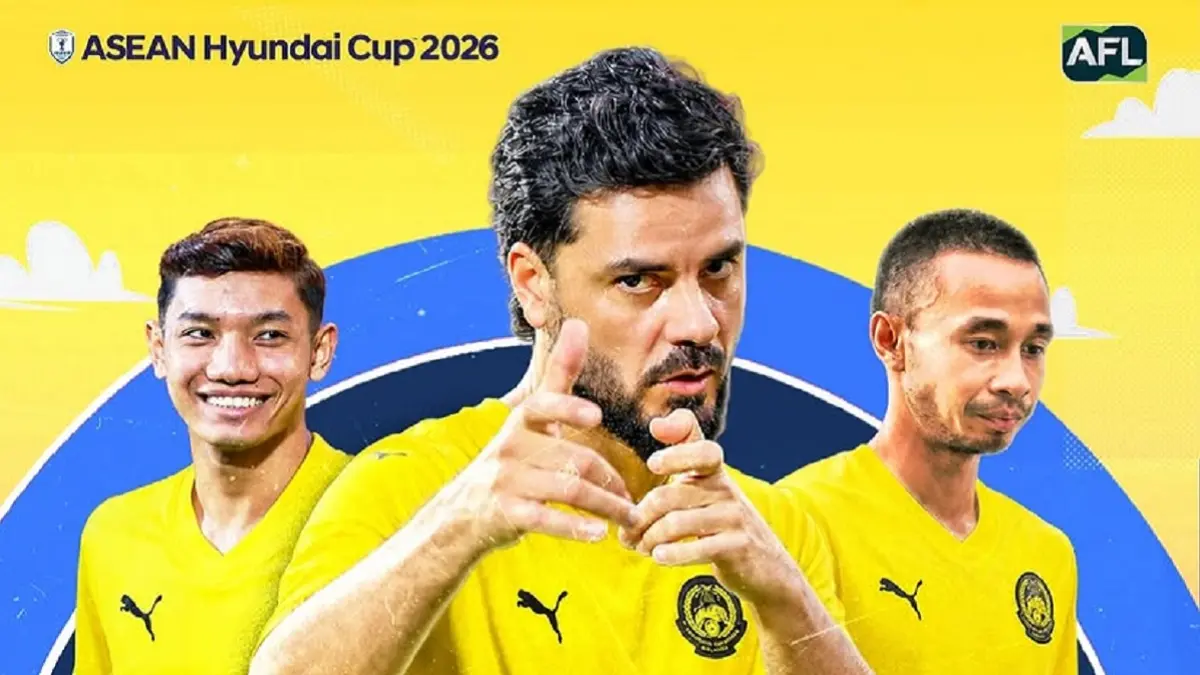 Timnas Malaysia dan Filipina akan berebut tiga poin krusial di Kuala Lumpur Football Stadium dalam lanjutan penyisihan Grup B Piala AFF 2026, Sabtu (8/8/2026) malam WIB. (Sumber: Instagram @afl_my)
