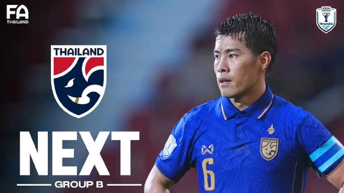 Timnas Thailand dan Myanmar akan berebut poin krusial di Stadion Nasional Rajamangala, Bangkok pada lanjutan penyisihan Grup B Piala AFF 2026, Sabtu (8/8/2026) malam WIB. (Sumber: Instagram @fathailand_official)