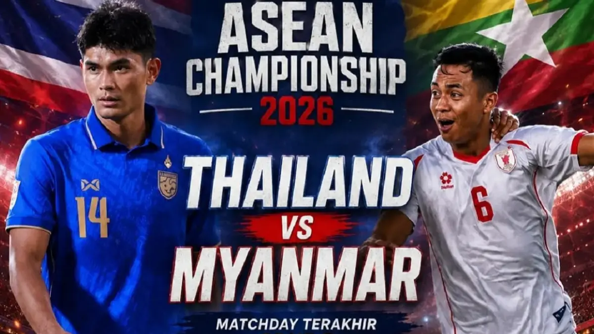 Timnas Thailand dijadwalkan menghadapi Myanmar di Stadion Nasional Rajamangala, Bangkok pada lanjutan penyisihan Grup B Piala AFF 2026, Sabtu (8/8/2026) malam WIB. (Sumber: Instagram @officialwowfakta)