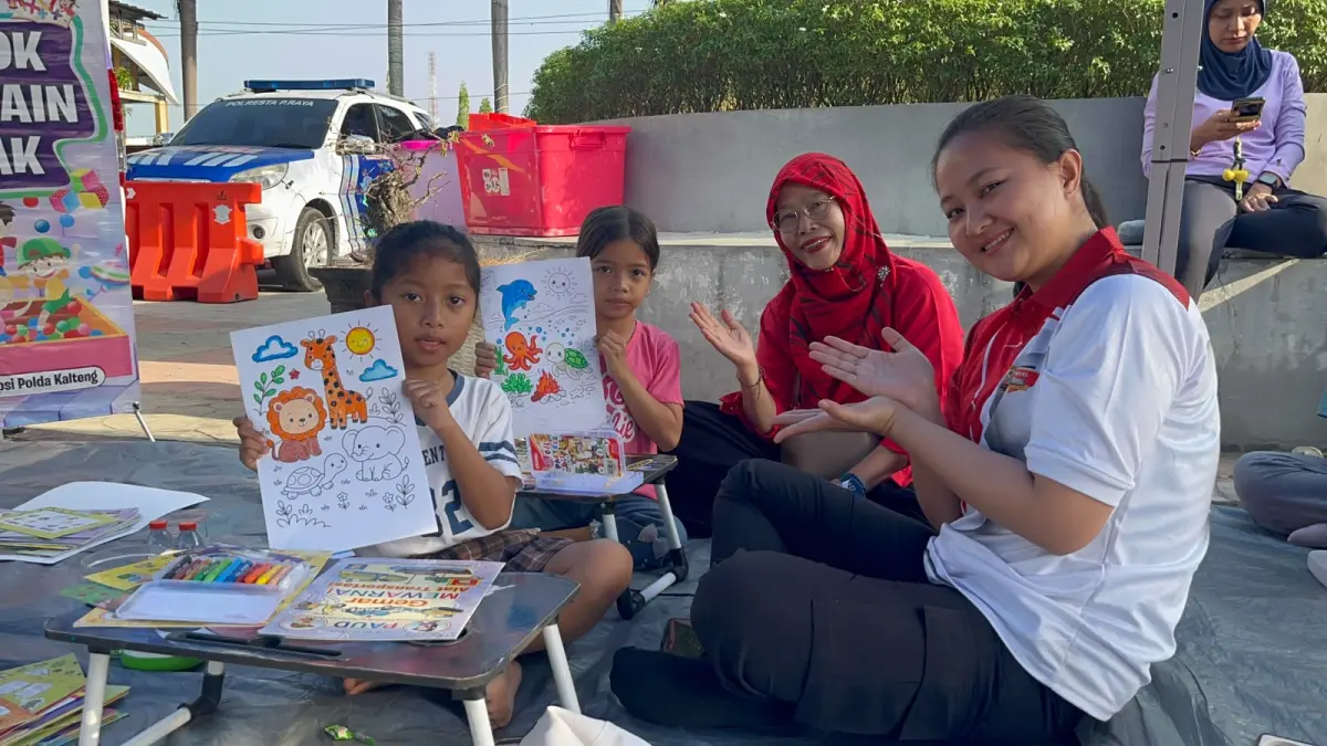 Mengasah kemampuan anak.
